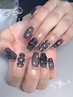 🪄💫パーツつけ放題💫75分シンプル持ち込みデザイン💖(オフ込み)