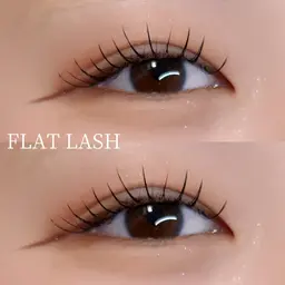 💎練習モデル💎フラットラッシュ両目80本⚠️金・日曜日予約不可⚠️