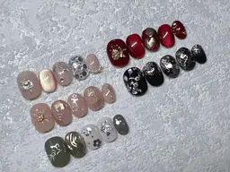 成人式ネイル👘 オフあり