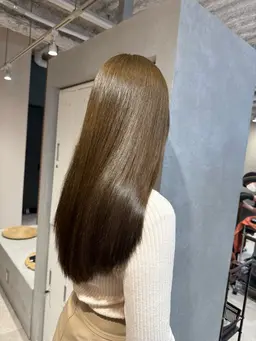 💝ブリーチなしWカラー+3stepハホニコトリートメント💝【カット無料】