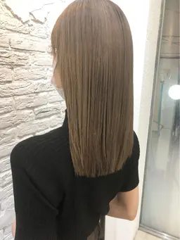 ✨カット＋透明間カラー＋高保湿トリートメント