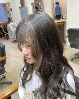 [今年のトレンド✨]フェイスフレーミングカラー+前処理トリートメント