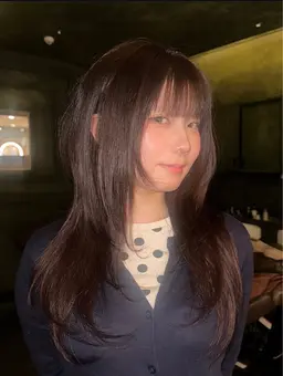 『ツヤ+透明感up』ワンカラー+3stepトリートメント