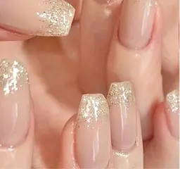 【チップ長さ出しラメグラデーション】オフ込み ¥9200→ ¥6000💅