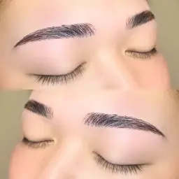 メンズ美眉アイブロウスタイリング🫧【眉wax /カット/毛量調節/メイク込み】