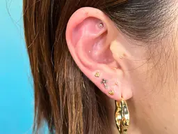 耳ツボジュエリー💎六本木乃木坂駅近/とにかくたくさんパーツを付けたい方💗両耳14個4950円/30分