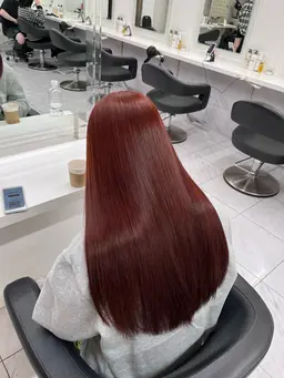 ♦️髪の悩みの解消に♦️カット+さら艶になれる縮毛矯正