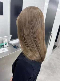 圧倒的艶髪🌟カットカラー💎オージュア最高級7ステップトリートメント✨超音波ケアプロ