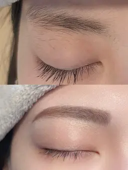 眉毛ワックス　眉毛カット✨