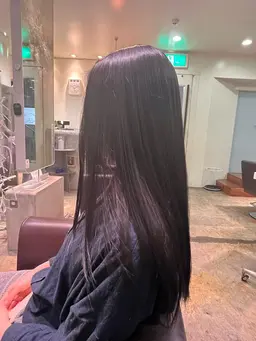 𝙨𝙩𝙧𝙖𝙞𝙜𝙝𝙩 𝙥𝙚𝙧𝙢🪽　次回予約の方限定で前髪カットサービス✨