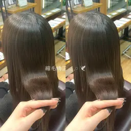 【 🦋 艶髪 縮毛矯正🦋  】 ＋¥2200で カット可 ですｯ🧚🏻