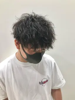 メンズ限定🔥ツイストスパイラルパーマ（カット込み）+3stepトリートメント（ホームケア付き）