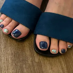 ご新規様限定♪ワンカラー/ラメ/ラメグラ（フットバス付き）