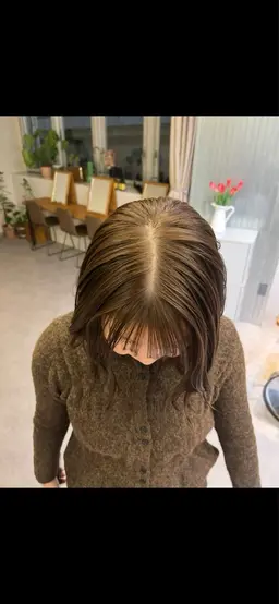 透明感がでる！🩵🪽赤み消し寒色カラー🫒