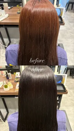 🐈‍⬛黒染めを使わないブラックカラー🐈‍⬛