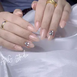 🦋チップ長さだし+ワンカラー/ラメグラ『初回ソフトジェルオフ無料』