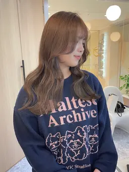 〔ミニモ学割u24♡〕似合わせカット+髪質改善ケアカラー+3step超音波TR🍃🫧