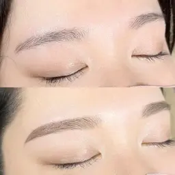 【ミニモ特別価格】眉毛デザインWAX＋ブロウリフト（眉パーマ）＋メイク仕上げ■男性も歓迎★