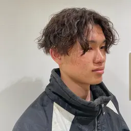 メンズカット＋パーマ動き・ボリュームを出したい方におすすめ◎