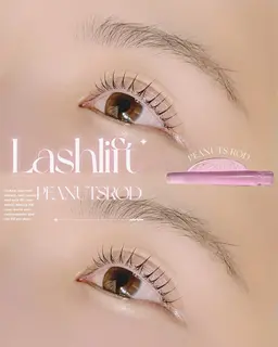 ラッシュリフト×下まつげパーマ💞🪄