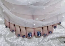 【学割U24】4月限定🌸ご新規様付替オフ無料/Jr担当フットワンカラー¥3850