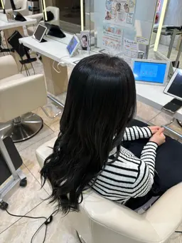 【黒染めしたくないお客様必見！👀✨】💙ブルーブラック🖤