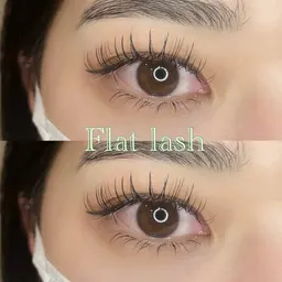 【オフあり】フラットラッシュ120本＋アイシャンプー付き🫧【デザイン豊富】【束コーティング仕上げ可能】