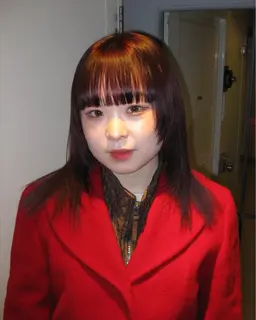 straight perm （縮毛矯正）リタッチ