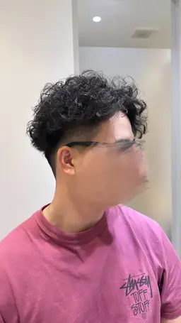 🚹【パーマ】+カット✂️※特殊パーマは施術不可。詳細をご確認下さい※