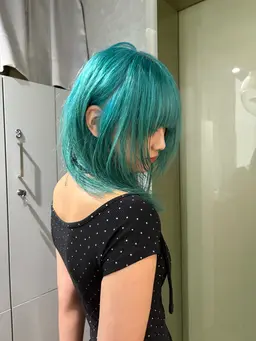 ✞ケアブリーチ1回+ケアカラー