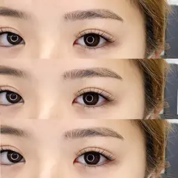 下がりまつ毛の方必見‼︎パリジェンヌ＋エクステ80本👀