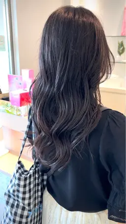 【 コテで巻いたような柔らかいカール🥝 】カット+デジタルパーマ+トリートメント