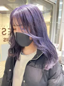 🦋Wカラー＋髪質改善トリートメント🦋(ケアブリーチ付き)