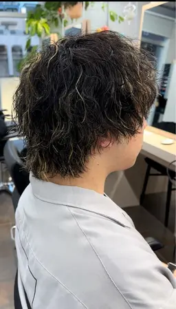 カット＋ハイライト＋パーマ¥15400