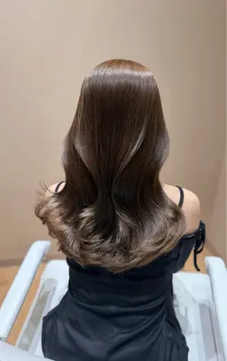 ブリーチなしダブルカラー🪄＋3step treatment🫧