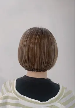 カット+ハイライトちょい足し大人の為のグレイカラー✨