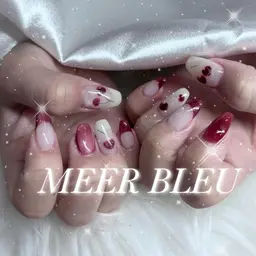 【うる艶可愛い🩵マグネットネイル】¥5,000 (フィルインOK)