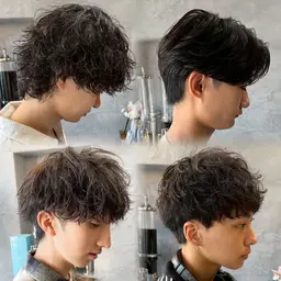 【28日20時​〜​限定】メンズカット+パーマ＋TR（シャンプー込み）💇‍♂️※ご予約の際は注意事項を必ずお読みください
