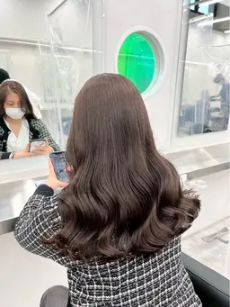 【✨大人気直前割✨】似合わせレイヤーカット+艶カラー🍀+オリジナルトリートメント🫧+炭酸スパマッサージ🤲