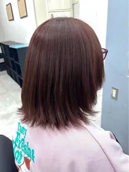 【🌷肌なじみ暖色カラー🌷】カット➕カラー➕1stepトリートメント