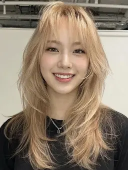 🎨カット+ブリーチ（リタッチ）+透明感カラー ¥12000🎨＃暖色カラー＃髪質改善＃韓国風