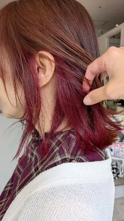 カット×アディクシーカラー×トリートメント