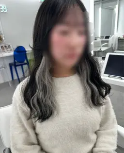 インナーブリーチ+オンカラー