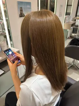 🦋ワンカラー🦋＋２STEPフローディアトリートメント🌿.∘【白髪染め、暗染め可】