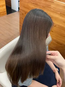 カット+縮毛矯正+3STEPトリートメント【癖、広がりが気になる方✨】