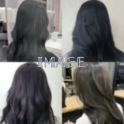 地毛風🌿暗髪カラーモデル(トリートメントorヘッドスパ付き)