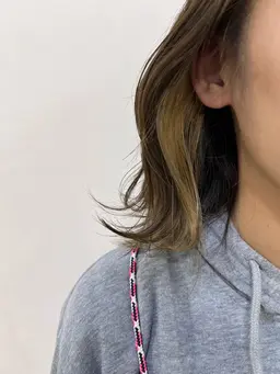 🌜派手になりすぎないインナーカラーorイヤリングカラー[ベースカラーなし]🌜