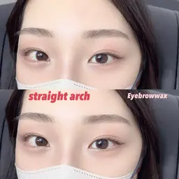 【学割U24🧡】美眉毛アイブロウWAXスタイリング+眉メイク仕上げ¥3500