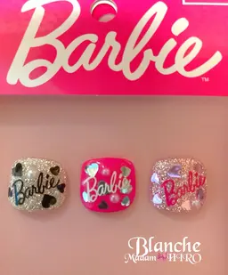 ミニモ限定フットネイル🦶Barbie 🩷nailオフなし5500円オフあり6000円