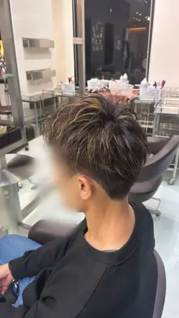 【大イメチェン💫】メンズカット👦🏻➕ハイライト⚡️💭